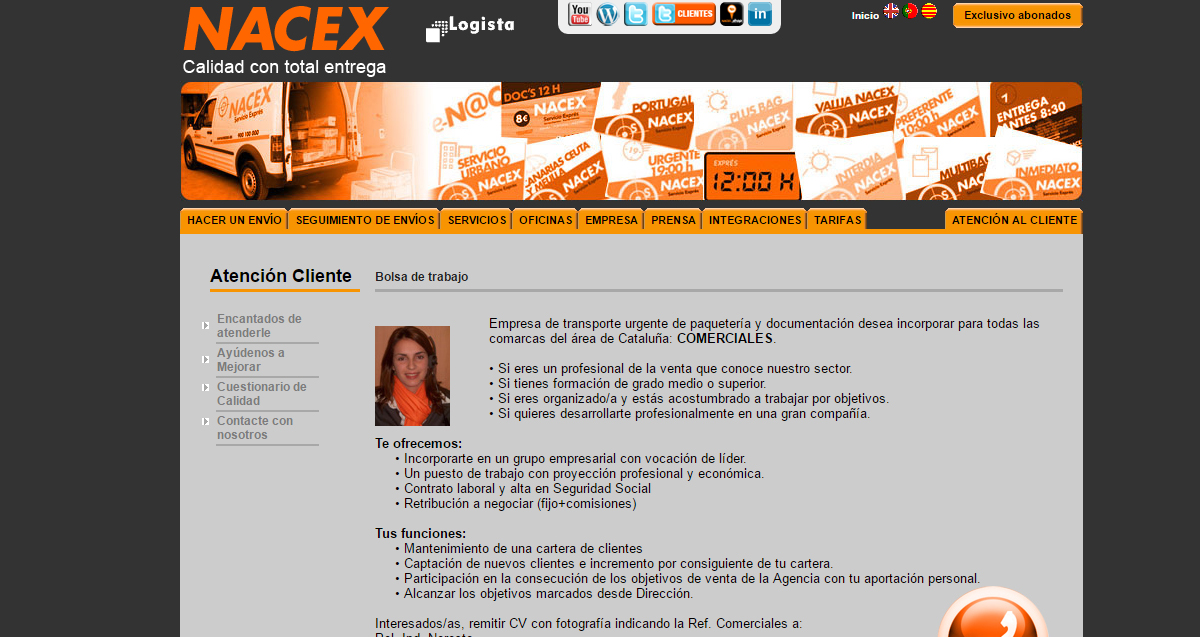 Fuente: nacex.com