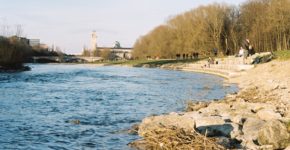 Río Isar, en Munich. Nico Kaiser (iStock)