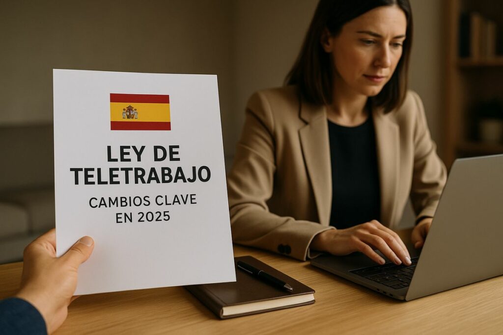 Ley de teletrabajo en España: cambios clave en 2025