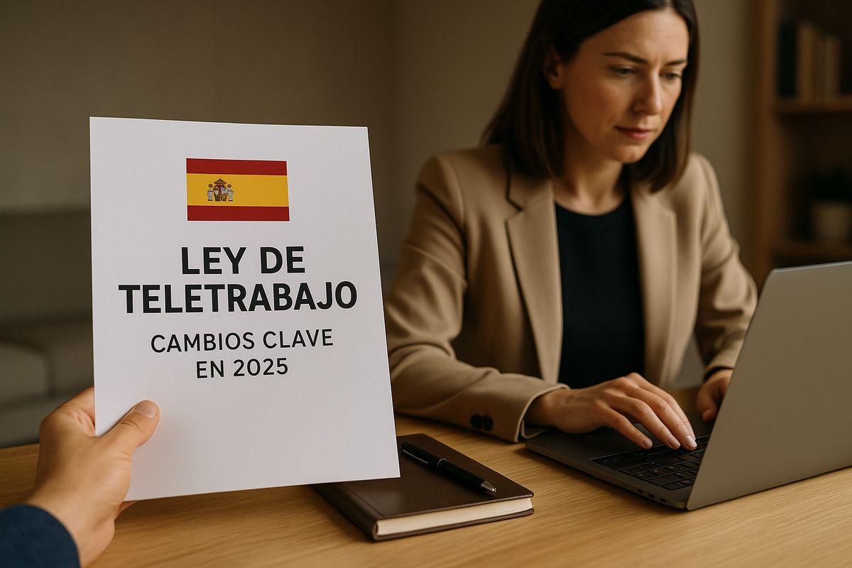 Ley de teletrabajo en España: cambios clave en 2025