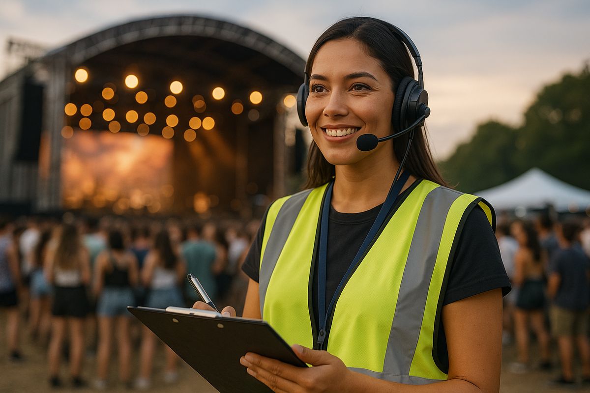 Guía para trabajar en festivales y eventos en 2026