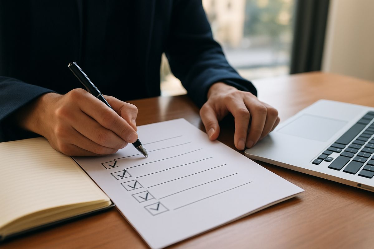 Fotografía editorial sobre Checklist para preparar una entrevista laboral con éxito (oe)