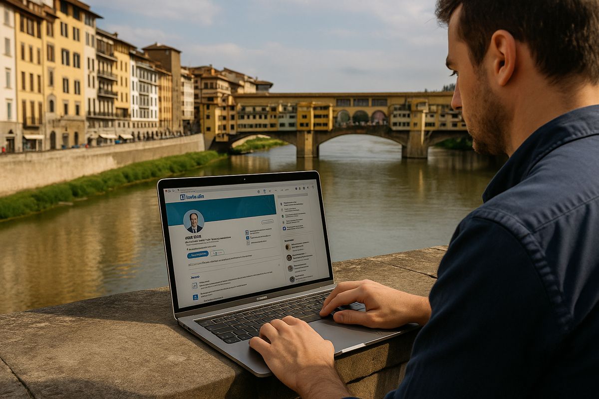 Fotografía editorial sobre Recomendaciones para mejorar tu perfil profesional en LinkedIn (oe)